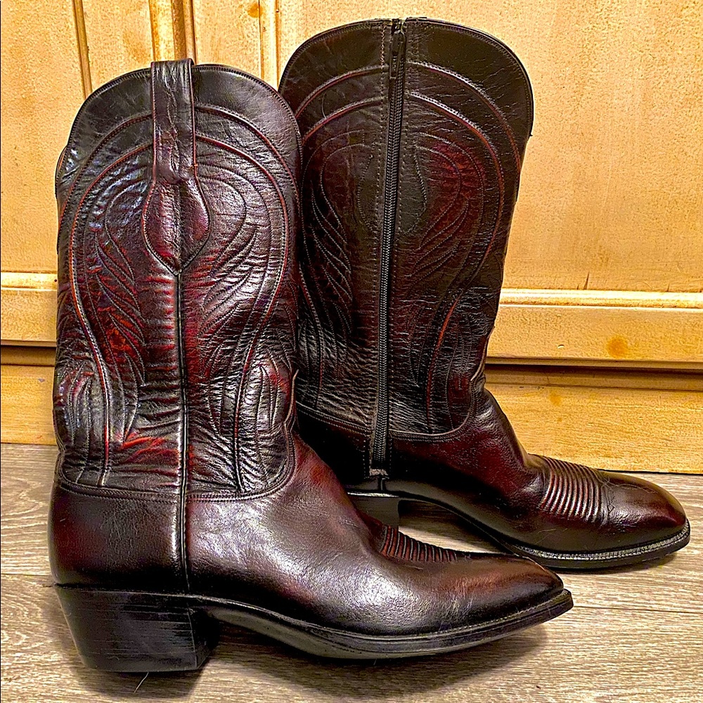 Lucchese Goatskin Boots